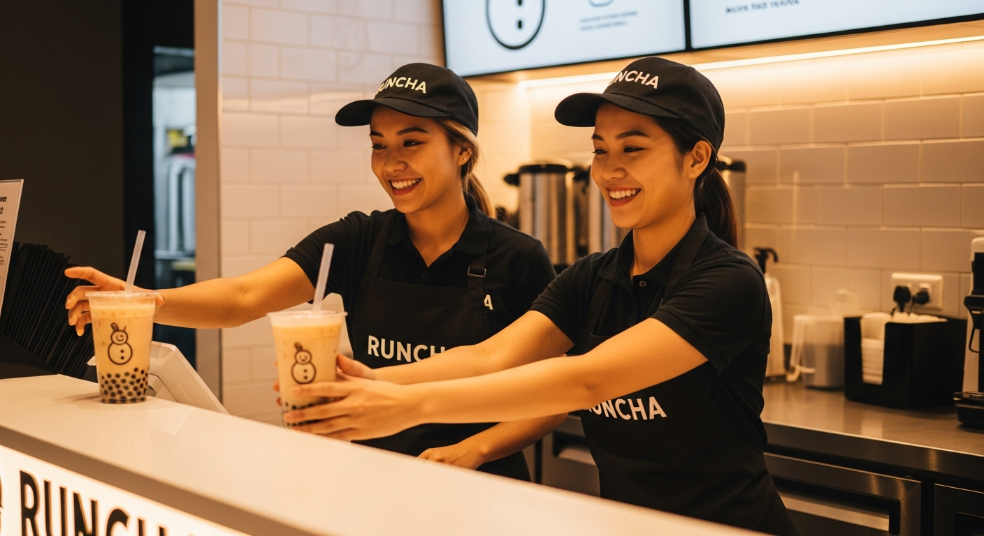 runcha black uniform team